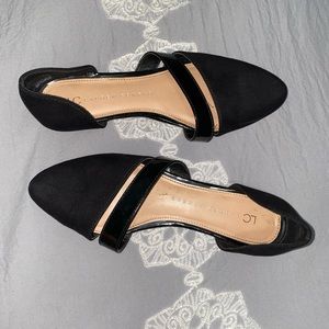 LC Lauren Conrad Black Flats
